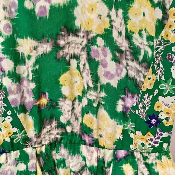 Rebecca Taylor Green Garden flower dress - Picture 4 of 8
